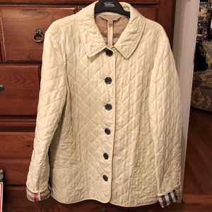 Burberry Brit Mint Green Jacket...GREAT condition!